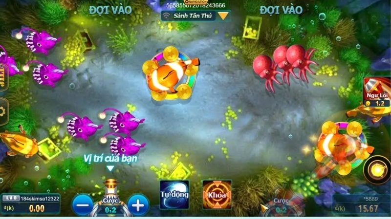 Nhiều tựa game bắn cá đa dạng tại Kimsa
