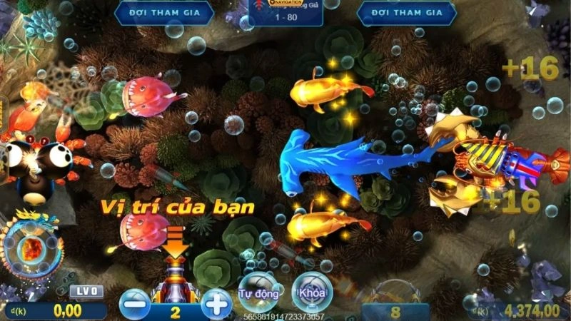 Hệ thống cung cấp các phần thưởng ngẫu nhiên