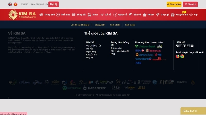 Đôi nét về chính sách bảo mật nhà cái
