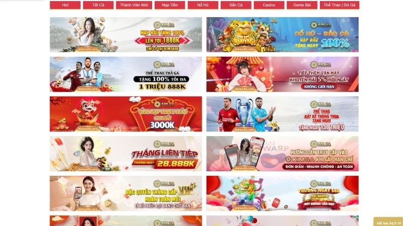 Tổng hợp các khuyến mãi hấp dẫn nhất